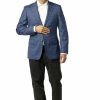 Italy Direct Classic Fit Blue Microbox Check Sport Jacket ST-SJ-407 Shop Men's 2 Italy Direct Classic Fit Blue Microbox Check Sport Jacket ST-SJ-407 Shop Men's