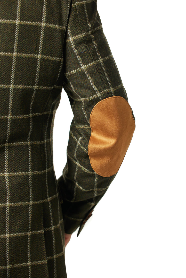 Italy Direct Modern Fit Green Herringbone Windowpane Sport Jacket B-SJ-611 4 Italy Direct Modern Fit Green Herringbone Windowpane Sport Jacket B-SJ-611