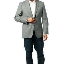 Italy Direct Classic Fit Grey Microbox Sport Jacket ST-SJ-409 Shop Men's