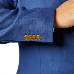 Italy Direct Shop Men's Modern Fit French Blue Sport Jacket B-SJ-LP-610