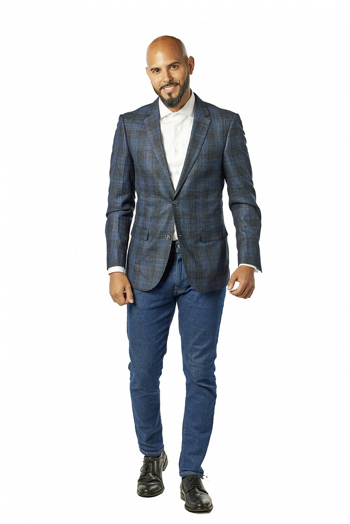 Italy Direct Slim Fit Sport Jacket GB-SJ-CB-348 3 Italy Direct Slim Fit Sport Jacket GB-SJ-CB-348