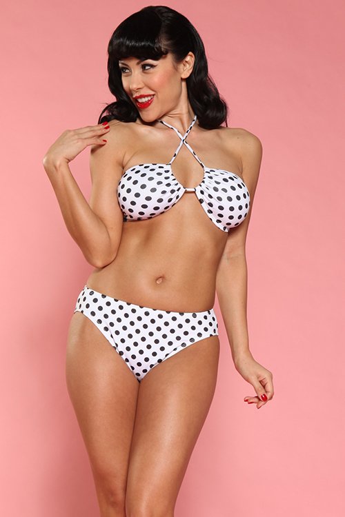 Italy Direct Spots Bandeau Bikini Swimwear 3 Italy Direct Spots Bandeau Bikini Swimwear