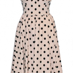 Shop Women's Billion Dollar Baby 1950's Tan Polka Dot Swing Dress By Stop Staring!
