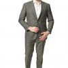 Italy Direct Shop Men's Modern Fit Dark Grey Two Piece Suit B-ITA-20P4 1 Italy Direct Shop Men's Modern Fit Dark Grey Two Piece Suit B-ITA-20P4