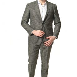 Italy Direct Shop Men's Modern Fit Dark Grey Two Piece Suit B-ITA-20P4