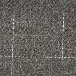 Italy Direct Slim Fit Grey Windowpane With Blue Detail Two Piece Suit GB-VBC-23 Shop Men's