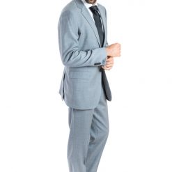 Italy Direct Modern Fit Lite Grey Two Piece Suit B-Lite Grey Shop Men's