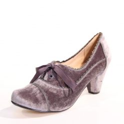Italy Direct Madison Velvet Heels Shop Women's