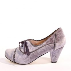 Italy Direct Madison Velvet Heels Shop Women's
