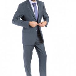 Italy Direct Modern Fit Medium Grey Two Piece Suit B-Medium Grey Shop Men's