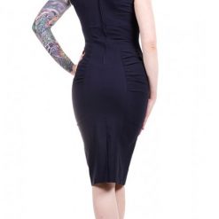 Newport 1950's Navy Fitted Dress By Stop Staring!