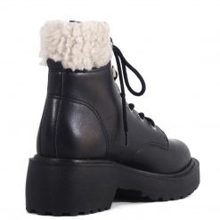 Italy Direct Shop Women's Seal Combat Booties
