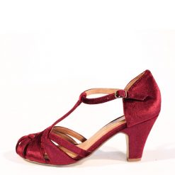 Italy Direct Shop Women's Sergi Velvet Heels