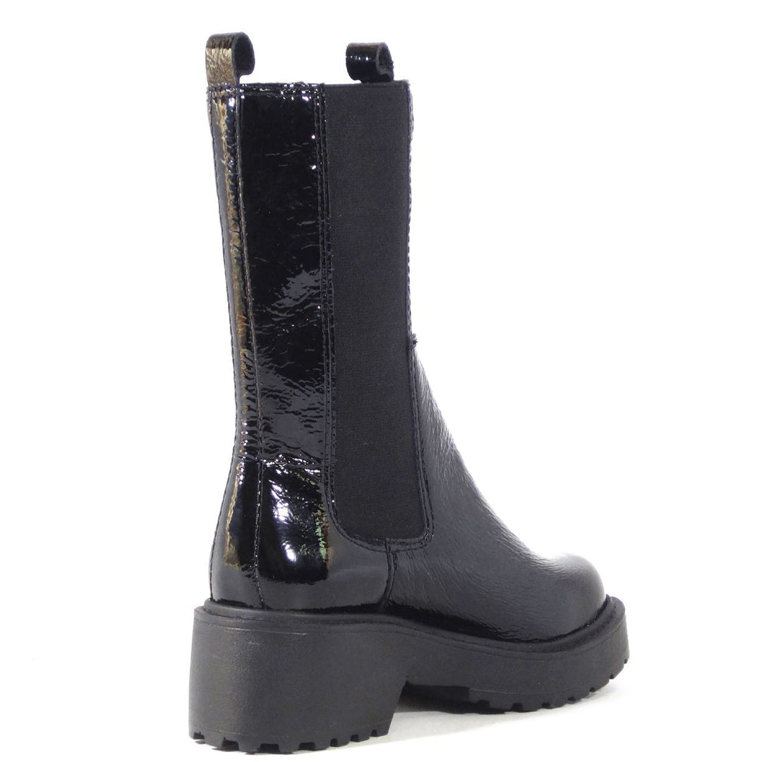 Italy Direct Shop Women's Shadow Combat Booties 5 Italy Direct Shop Women's Shadow Combat Booties