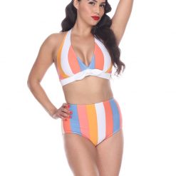 Italy Direct Swimwear Sherbert Halter Bikini
