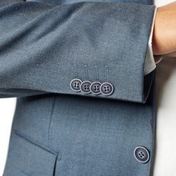 Italy Direct Modern Fit Slate Blue Two Piece Suit B-600 Shop Men's