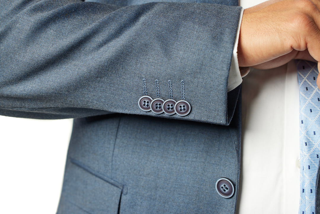 Italy Direct Modern Fit Slate Blue Two Piece Suit B-600 Shop Men's 4 Italy Direct Modern Fit Slate Blue Two Piece Suit B-600 Shop Men's