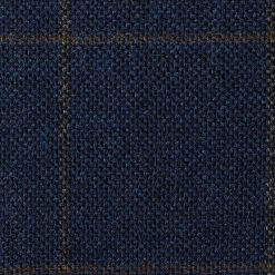 Italy Direct Shop Men's Slim Fit Navy Gold Windowpane Three Piece Suit GB-3P-322 9 Italy Direct Shop Men's Slim Fit Navy Gold Windowpane Three Piece Suit GB-3P-322