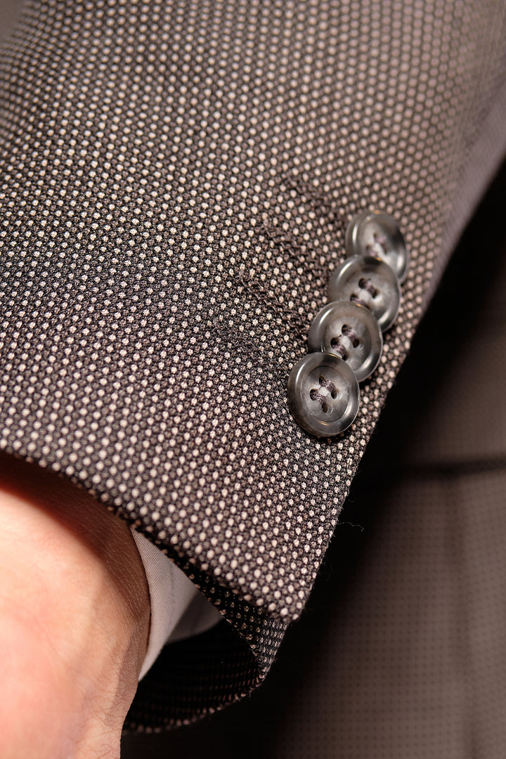 Italy Direct Slim Fit Birdseye Two Piece Suit GB-ITA-6 Shop Men's 4 Italy Direct Slim Fit Birdseye Two Piece Suit GB-ITA-6 Shop Men's