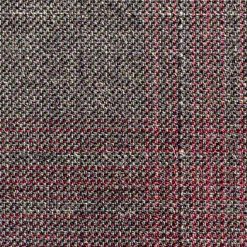 Italy Direct Shop Men's Modern Fit Plum Check Two Piece Suit B-ITA-19F7