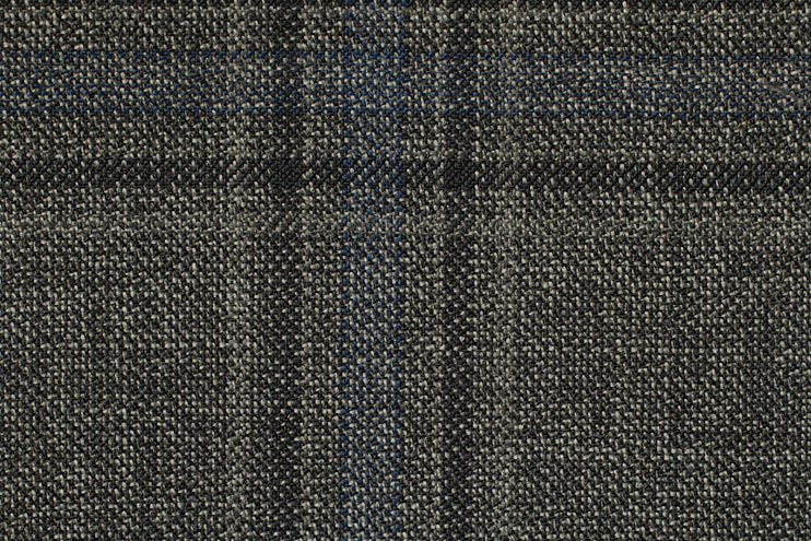 Italy Direct Shop Men's Classic Fit Grey Sharkskin Check Suit ST-404 5 Italy Direct Shop Men's Classic Fit Grey Sharkskin Check Suit ST-404