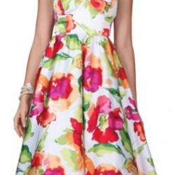 Sunshine 1950's Sateen Floral Swing Dress By Stop Staring! Shop Women's